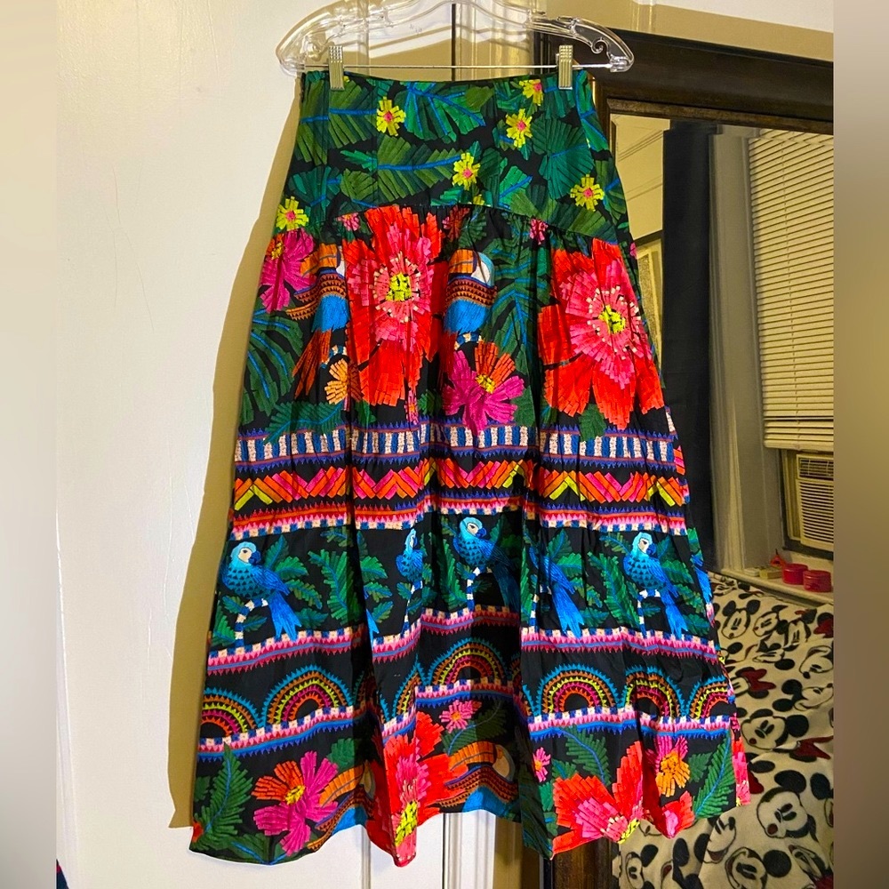 FARM RIO - Nature Beauty Midi Skirt